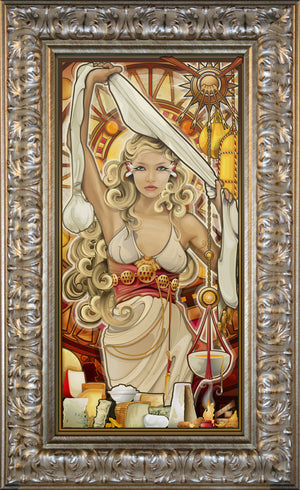"Goddess of Cheese" Giclee (Nude Variant Available)