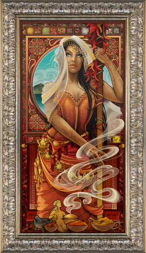 "Goddess of Spices" Giclee (Nude Variant Available)