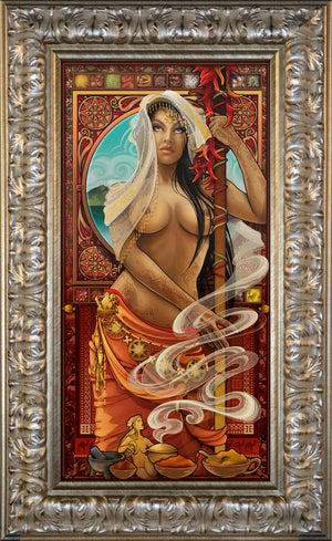 "Goddess of Spices" Giclee (Nude Variant Available)