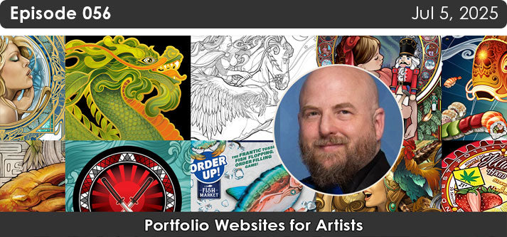 Episode 056: Artist Portfolio Websites
