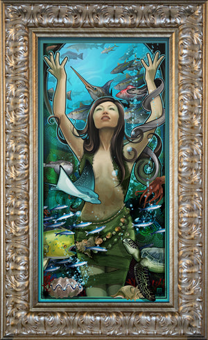 "Goddess of Seafood" Giclee
