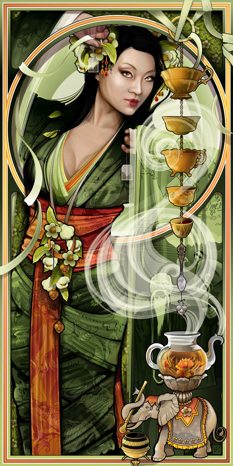 Goddess of Tea" EchoChernik.com Goddess of Tea" EchoChernik.com