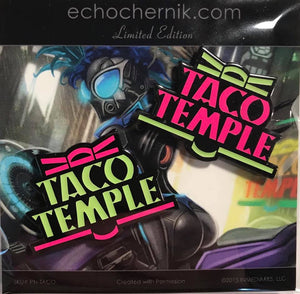 Pin - Taco Temple Glow-in-the-Dark