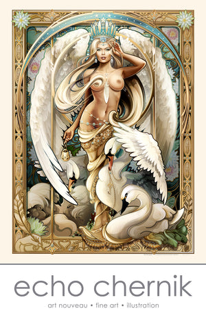 “Swan Queen" Fine Art Paper